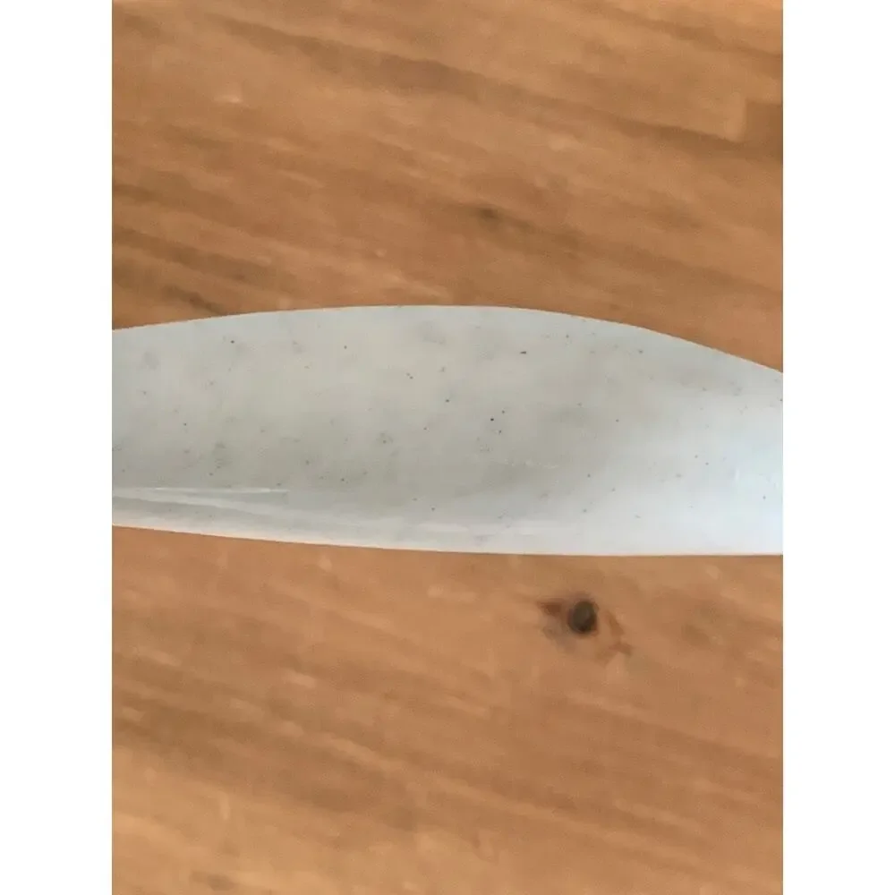 Tupperware Hard Boiled Egg Lifter Scoop Light Grey Beige Speckled